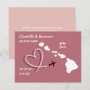 Search for hawaii save the dates Boarding pass