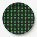 Search for alien plates Space