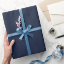 Search for blue denim wrapping paper Watercolor