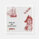 Recherche de pirate serviettes Fournitures de partie