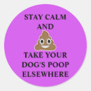 Recherche de poop autocollants Chien