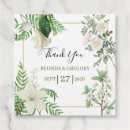 Search for rustic thank you wedding favour tags Gold