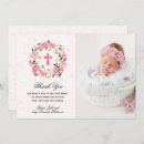 Recherche de baptême de bébé vœux cartes Rose