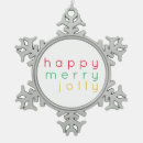 Search for jolly ornaments Happy