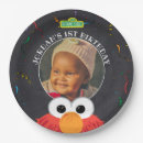 Search for elmo birthday plates Playful elmo design
