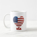 Search for american flag heart mugs United states