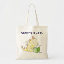 Search for reading is cool tote bags Library