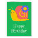 Search for snail birthday cards Fun