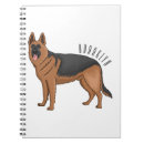 Search for german shepherd dog notebooks Alsatian