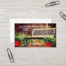 Search for backyard business cards Landscape