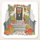 Recherche de chat halloween dessous de verres D'halloween
