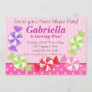 Recherche de candy shoppe invitations Sucré