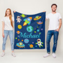 Search for kids space blankets Blue