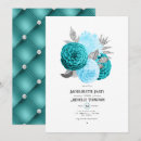 Search for teal bachelorette party invitations Watercolor