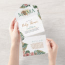 Search for tiger baby shower invitations Greenery