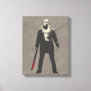 Search for horror movie canvas prints Camp crystal lake