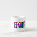 Search for love icons mugs Colourful