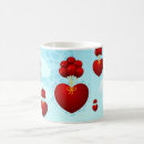 Search for red heart balloons mugs Valentine