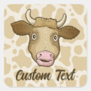 Recherche de bétail autocollants Vache
