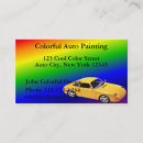 Recherche de peinture automatique cartes visite Réparation