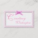 Search for introduction business cards Pink