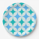 Search for 1950s paper plates Blue