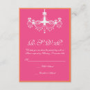 Recherche de chandelier invitations Rose