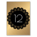 Search for black lace table table cards Chic