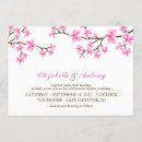 Search for pink cherry blossom wedding invitations Flowers