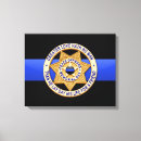 Search for police canvas prints Sheriff