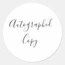 Search for autographe stickers Promo