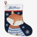 Recherche de renard rouge chaussette de noël Nom