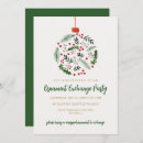 Search for ornament exchange invitations Festive