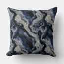 Search for navy blue silver pillows Glitter
