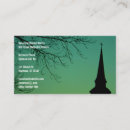 Recherche de ministres cartes visite Pastor