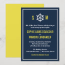 Search for navy and yellow wedding invitations Typography