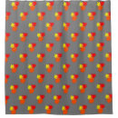 Search for yellow and gray shower curtains Red