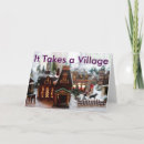 Search for village christmas cards Children