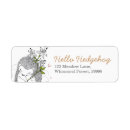 Search for hello return address labels Cute
