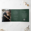 Search for dark green wedding invitations Qr code