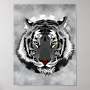 Search for black white tiger posters Big cats