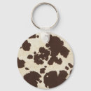 Search for cowhide keychains White