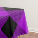 Search for purple black tablecloths Pattern