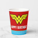 Search for wonder woman party supplies Superhero