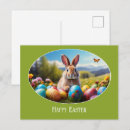 Recherche de pâques lapin cartes postales Printemps