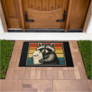 Search for raccoon doormats Retro