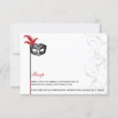 Search for red and black masquerade party invitations Elegant