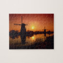 Recherche de moulin à vent puzzles Paysage