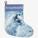 Search for animal wildlife christmas stockings Fox