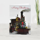 Search for vintage train christmas cards Railroad